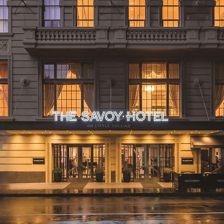 The Savoy Hotel On Little Collins Мельбурн Экстерьер фото