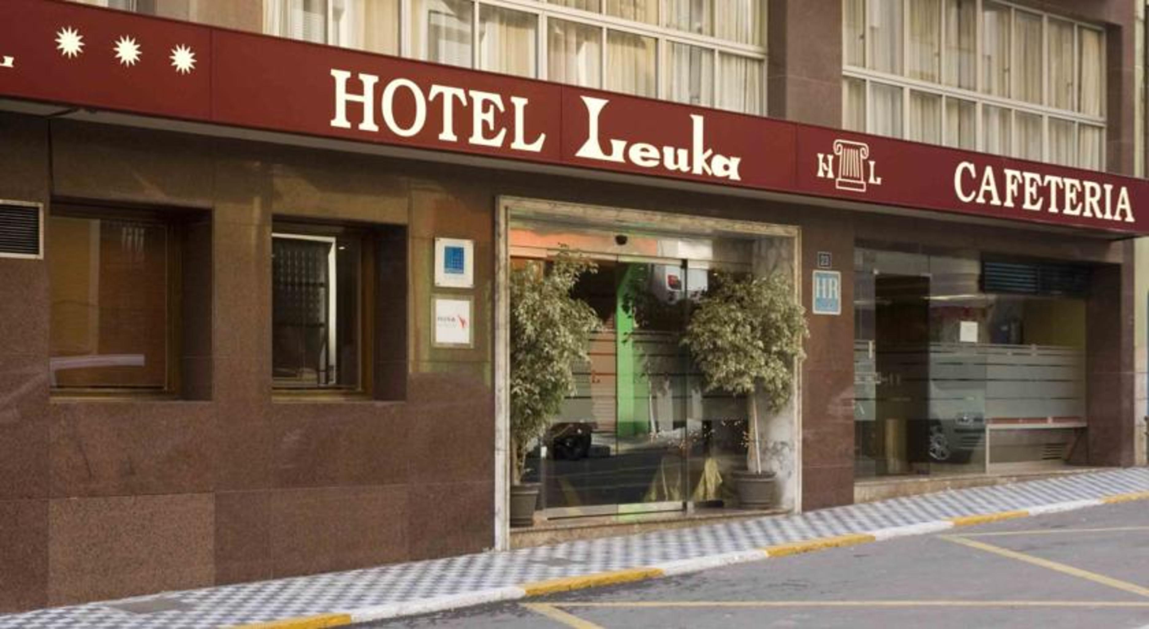 Hotel Leuka Аликанте Экстерьер фото