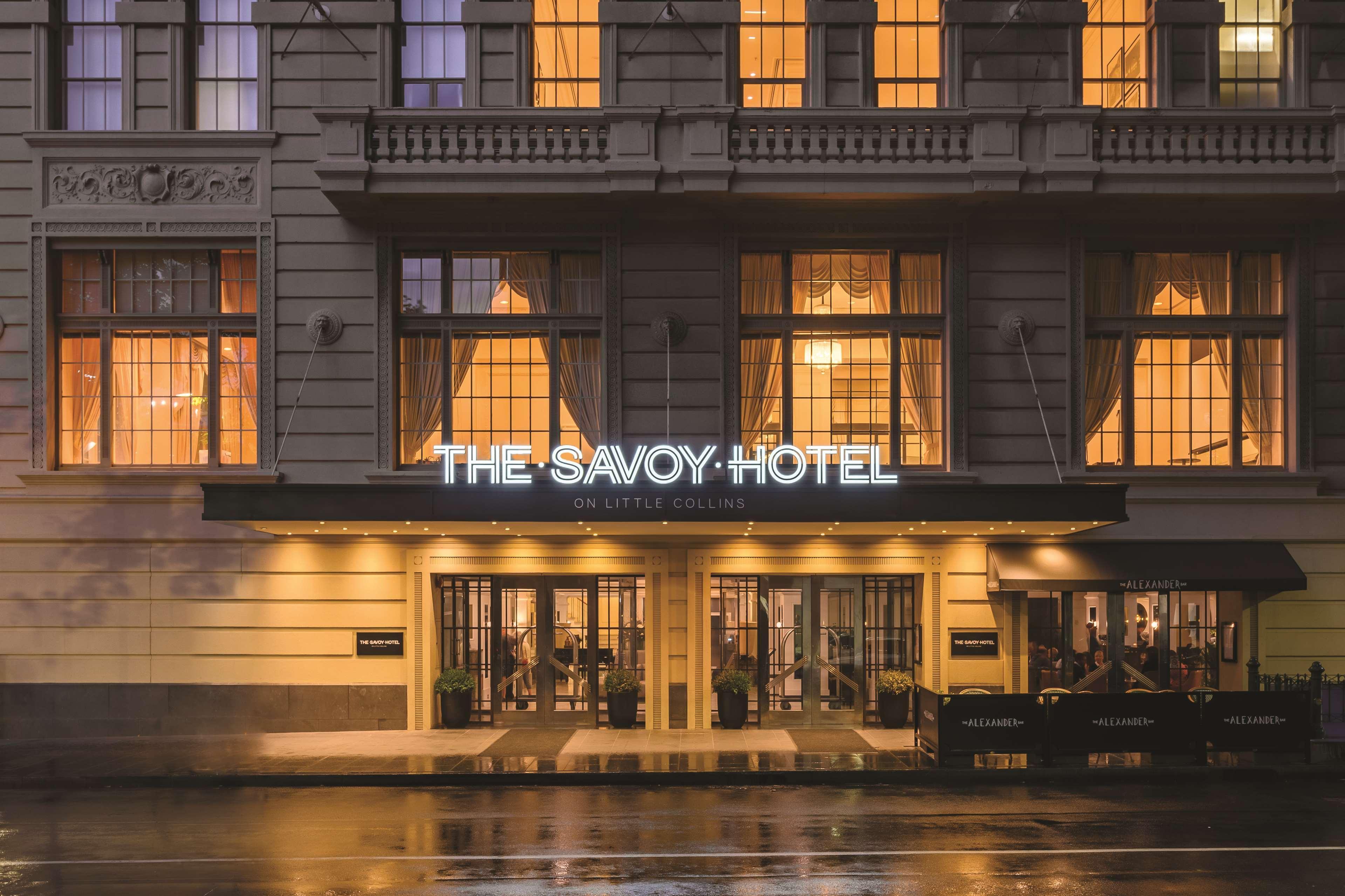 The Savoy Hotel On Little Collins Мельбурн Экстерьер фото