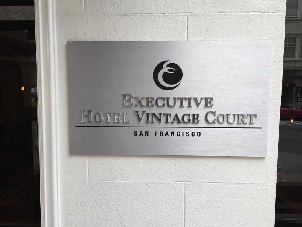 Executive Hotel Vintage Court Сан-Франциско Экстерьер фото