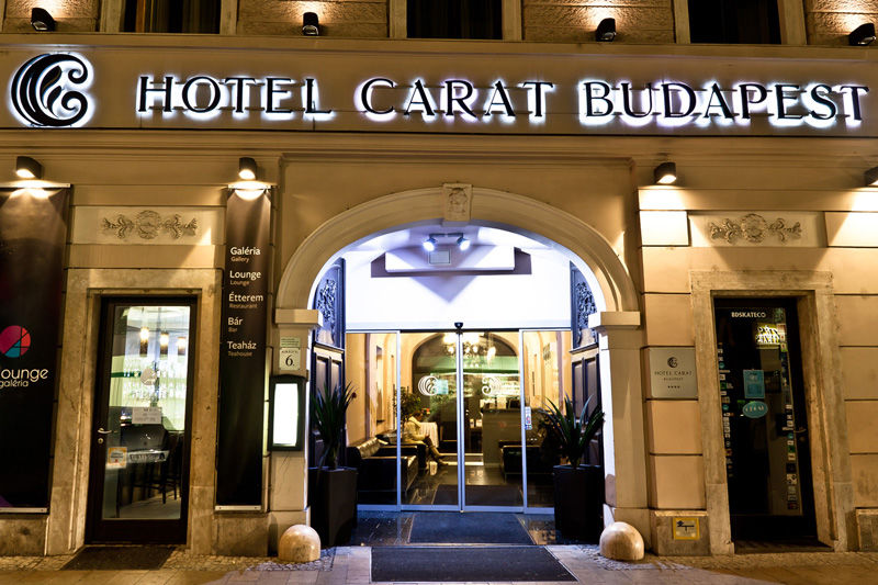 Carat Boutique Hotel Будапешт Экстерьер фото