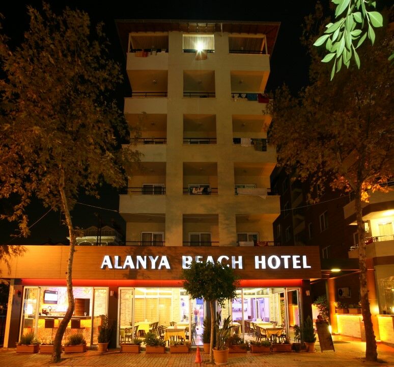 Alanya Beach Hotel Экстерьер фото