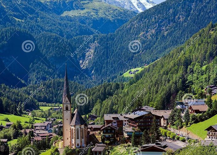 Grossglockner Heiligenblut Church in Austria Stock Photo - Image of peak, forest ... photo