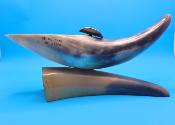 Posbank Horn Ashtray - Etsy photo