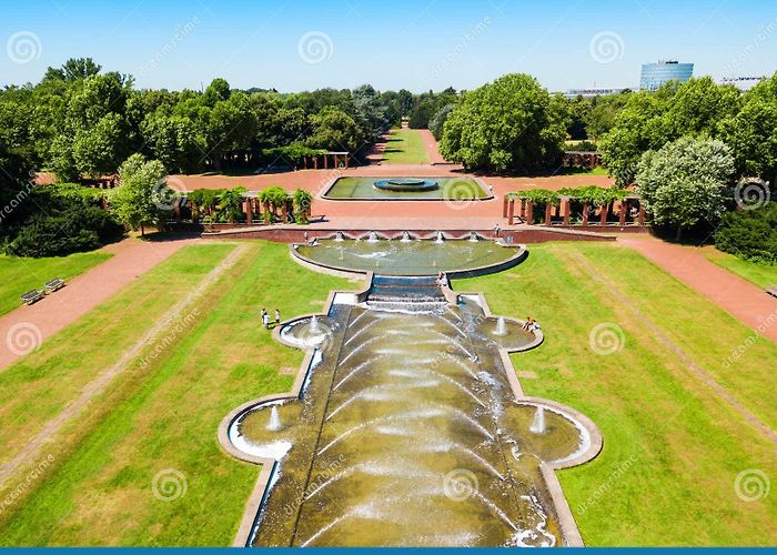 Nord Park Nordpark Public Green Area, Dusseldorf Stock Photo - Image of ... photo