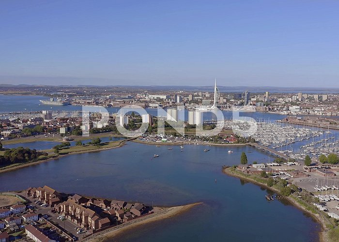 Haslar Marina Portsmouth Harbour and Haslar Marina in ... | Stock Video | Pond5 photo