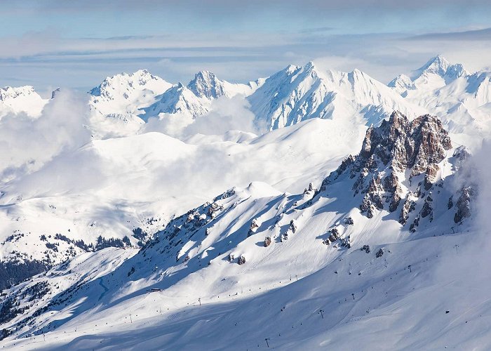 Roc de Fer Ski Lift The best views - exceptional Top 10 panoramic views - Les 3 Vallées photo