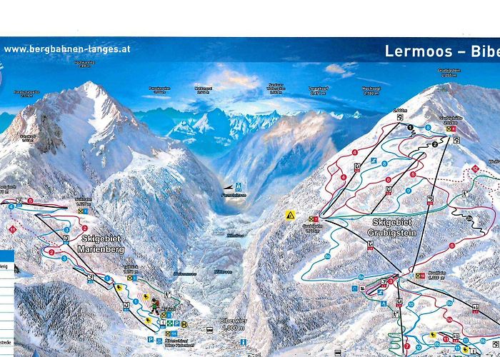 Grubigsteinbahn Cable car station "Bergbahnen Langes" in Lermoos photo