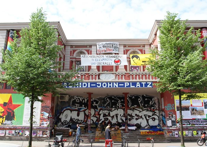 Rote Flora Rote Flora, Karolinenviertel, Hamburg, Germany – Notes from ... photo