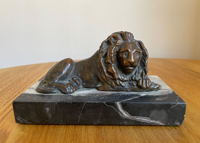 Lion de Belfort Gardien monument Marble Lion - Etsy photo