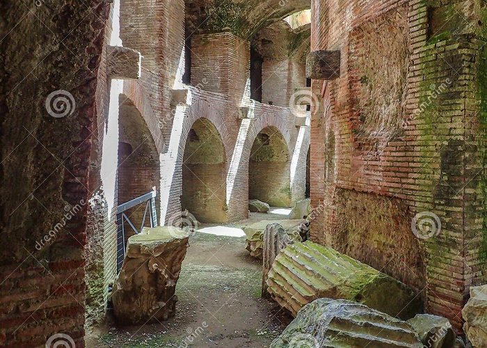 Amphitheatre Flavius Roman Flavian Amphitheater. Pozzuoli, Italy Stock Photo - Image of ... photo