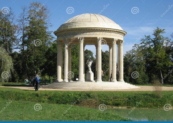 Temple of Love The Temple of Love Versailles Stock Image - Image of marble ... photo