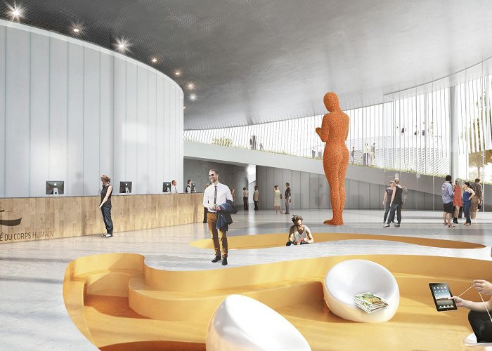Montpellier Anatomy Museum BIG Selected to Design Human Body Museum in France | ArchDaily photo
