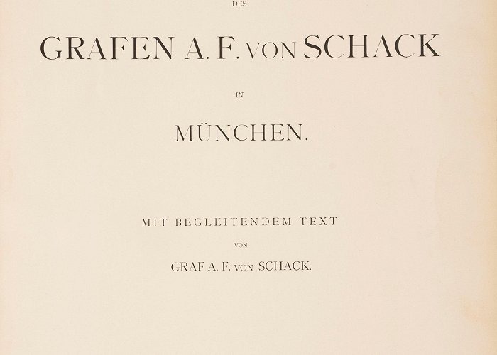 Schack Galerie Adolf Friedrich von Schack - Die Gemälde-Galerie des Grafen A. F. ... photo