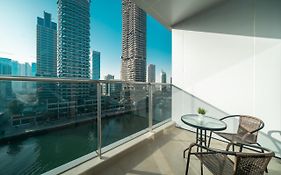 Апартаменты Higuests - Spacious Apt For 5 With Spectacular Marina Views Дубай Exterior photo