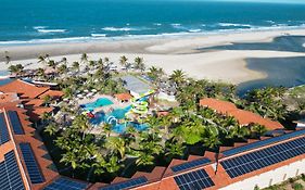 Jangadeiro Praia Hotel Resort - Pe Na Areia Акирас Exterior photo