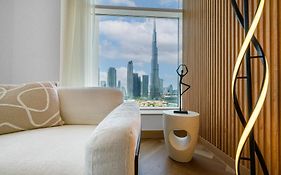 Upgraded Apartment With Stunning Burj Khalifa View Дубай Exterior photo