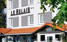 Logis Hotel Le Relais Бискаррос Exterior photo
