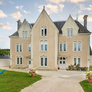 Отель Manoir Des Bertinieres Cravant-les-Coteaux Exterior photo