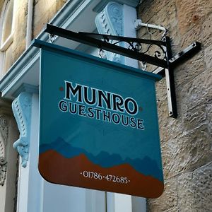 Munro Guest House Стерлинг Exterior photo