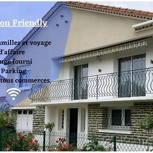 Вилла -Comme A La Maison- Jardin, Veranda, Ideal Familles Et Business Ньор Exterior photo