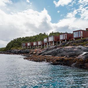 Вилла Aurora Fjord Cabins Lyngseidet Exterior photo