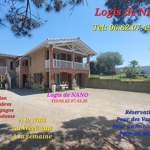 Отель Logis De Nano Gratens Exterior photo