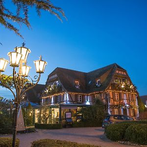 Hotel Restaurant Relais De La Poste - Strasbourg Nord Ла-Ванзено Exterior photo