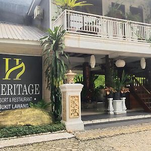 New The Heritage Resort & Restaurant Bukit Lawang Bandartelu Exterior photo