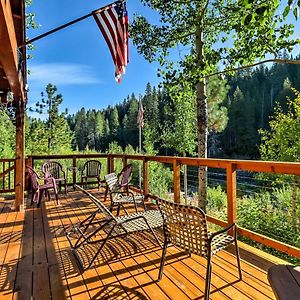 Вилла Rustic Riverfront Truckee Cabin With Gas Grill! Exterior photo