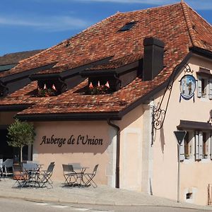 Auberge De L'Union Арзье Exterior photo