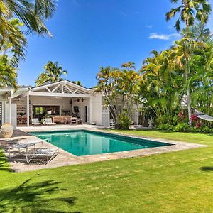 Вилла Upscale Kailua Getaway Steps To Swim Beach! Exterior photo