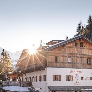 Skihotel Weiberhimmel Ультимо Exterior photo