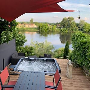 Вилла Maison Cocoon Avec Jacuzzi Prive Vue Dordogne Кастийон-ла-Батай Exterior photo