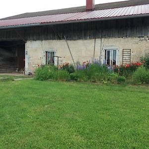 Appartement Meuble Agreable Au Coeur Du Massif Du Jura Malpas Exterior photo