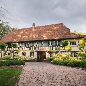 Bed and Breakfast Domaine Du Kaegy - Hebergements 5 Etoiles Steinbrunn-le-Bas Exterior photo