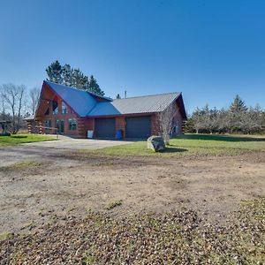 Secluded Log Cabin Less Than 1 Mi To Munger State Trail! Finlayson Exterior photo