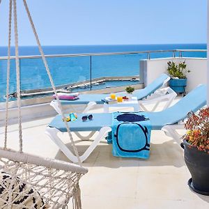 Апартаменты Breathtaking Sea View Flat For Families In Crete Кератокампос Exterior photo