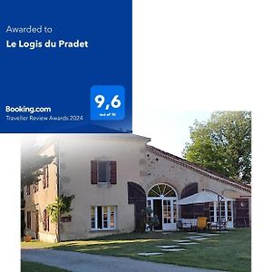 Bed and Breakfast Le Logis Du Pradet Moncrabeau Exterior photo