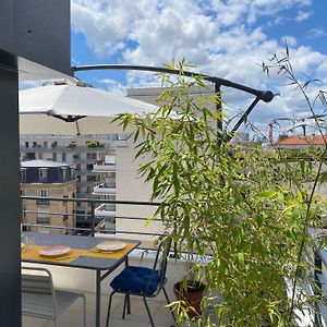 Апартаменты Duplex Terrasse A Clichy, Hauts De Seine Exterior photo