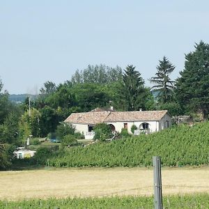 Отель Aux Vignes D'Arnaud Loubes-Bernac Exterior photo