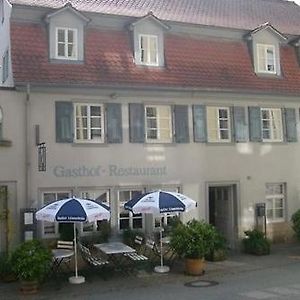 Отель Gasthof Blauer Bock Швебиш-Халль Exterior photo