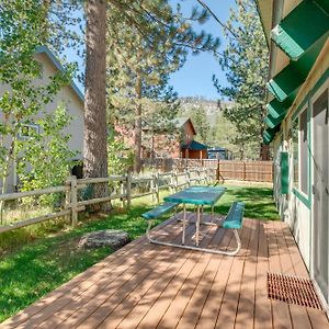 Rustic Lake Tahoe Cabin With Pool Table And Deck! Саус Лэйк Тахо Exterior photo