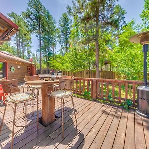 Вилла Unique Bear Country Cabin In Ruidoso With Hot Tub! Exterior photo