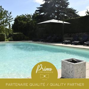 Апартаменты Gite Le Pre Pommier - Piscine - Sauna - By Primo C0Nciergerie Aze  Exterior photo