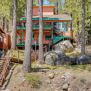 Вилла Waterfront Truckee Cabin On Donner Lake! Exterior photo