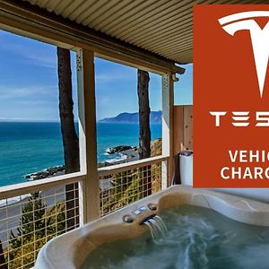 Апартаменты Amazing Oceanview, Oceanfront! By Oceanviewhottubs Shelter Cove, Ca Tesla Ev Station Exterior photo