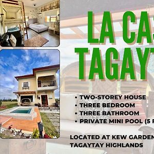 Апартаменты La Casa Tagaytay Тагайтай Exterior photo