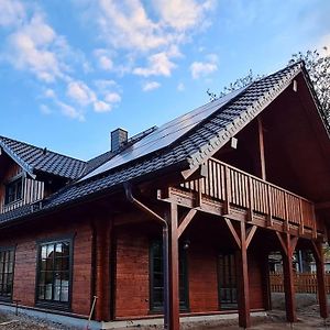 Вилла Blockhaus An Der Dahme , Ferienhaus Хальбе Exterior photo