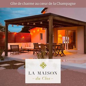 La Maison Du Clos En Champagne Вертю Exterior photo